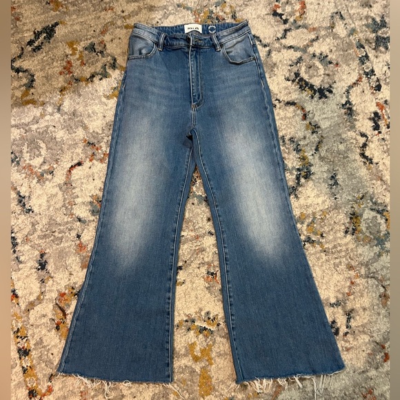 ROLLA'S East Coast Flare High Rise Wide Leg Jeans 28 - Picture 1 of 8